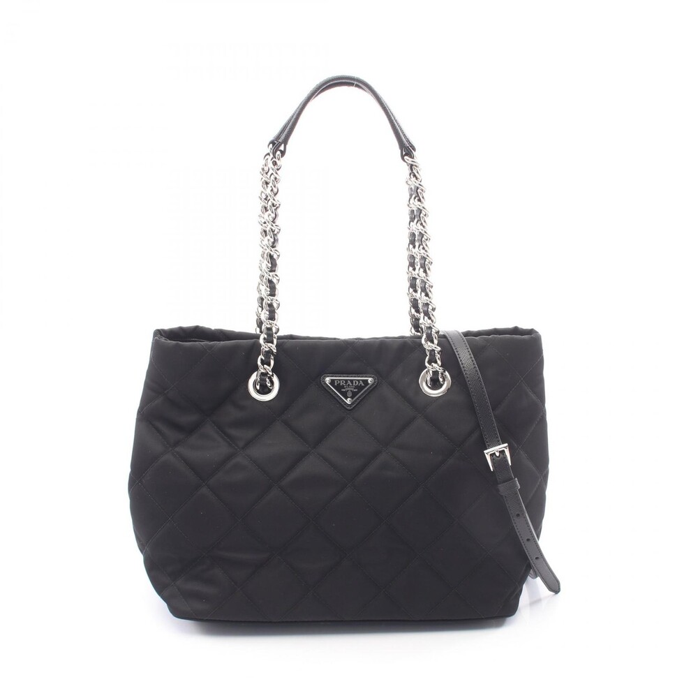 Prada Tessuto Impuntu Chain Shoulder #336449P13B